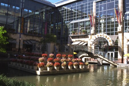 San Antonio River Walk in downtown San Antonio